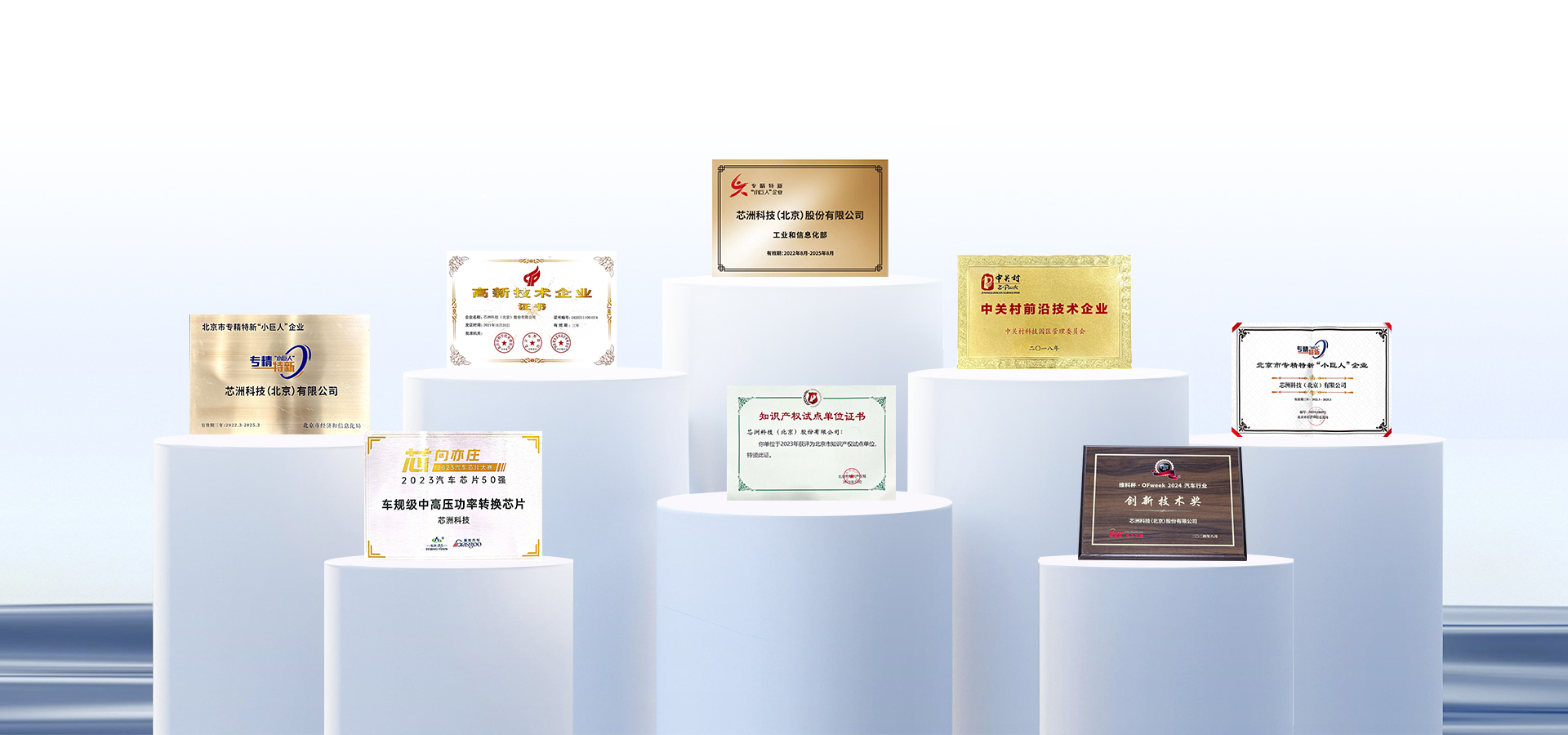 技術領先 榮譽滿載